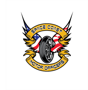 Space Coast Motor Officers New Logo